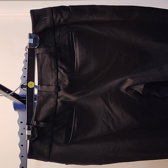 Black Staight Leg Dress Pants - Picture 5 of 11